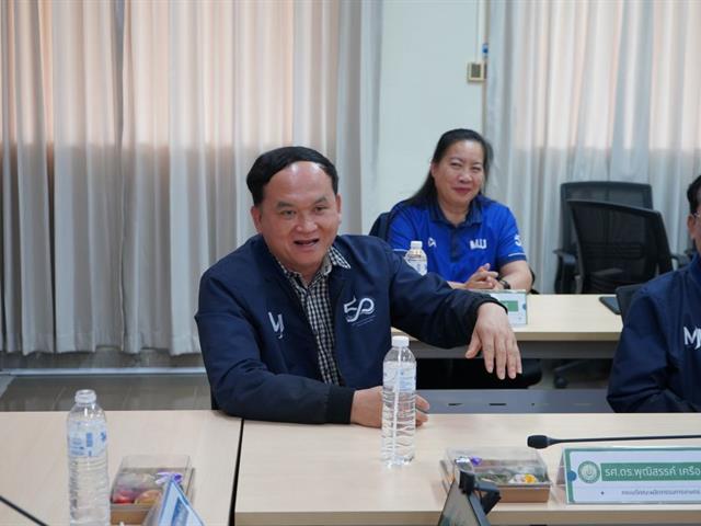 ม.พะเยาต้อนรับคณะศึกษาดูงานจาก ม.แม่โจ้