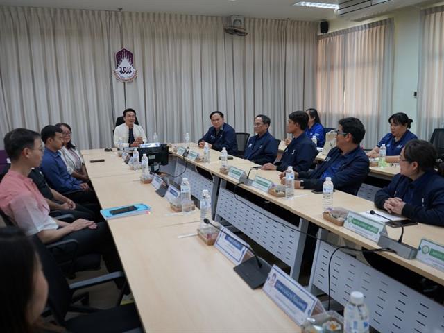 ม.พะเยาต้อนรับคณะศึกษาดูงานจาก ม.แม่โจ้