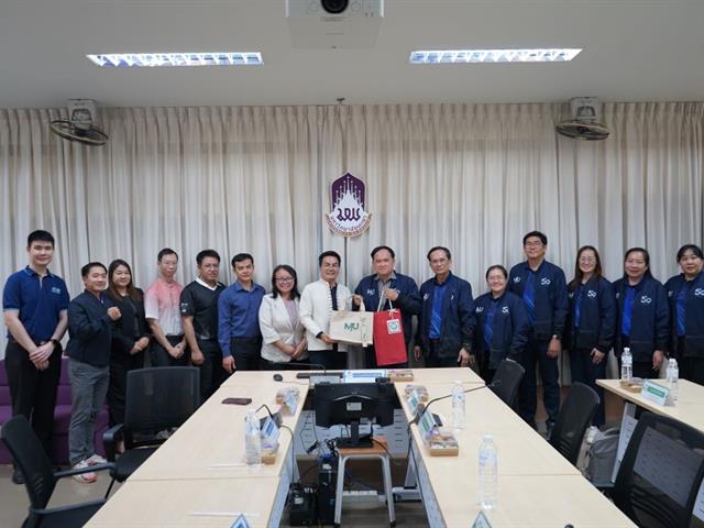 ม.พะเยาต้อนรับคณะศึกษาดูงานจาก ม.แม่โจ้