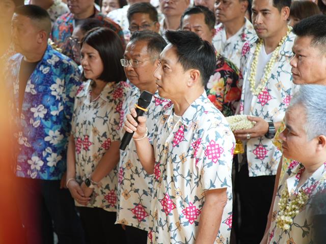 มหาวิทยาลัยพะเยา ร่วมกิจกรรมรดน้ำขอพรผู้ว่าราชการจังหวัดพะเยา  เนื่องในประเพณีปีใหม่ไทย ประจำปี 2569