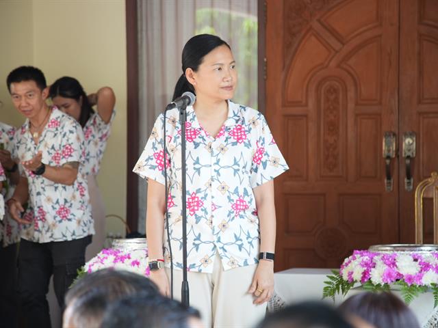 มหาวิทยาลัยพะเยา ร่วมกิจกรรมรดน้ำขอพรผู้ว่าราชการจังหวัดพะเยา  เนื่องในประเพณีปีใหม่ไทย ประจำปี 2569