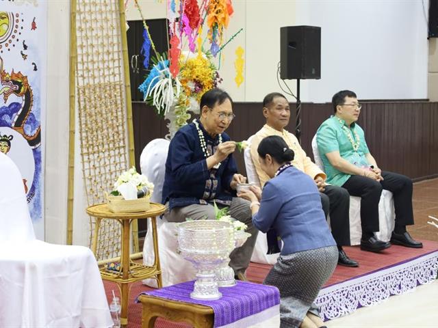 วิทยาเขตเชียงราย ร่วมพิธีสระเกล้าดำหัวอธิการบดีและผู้อาวุโส ประจำปี 69