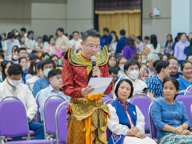 วิทยาลัยการศึกษา เข้าร่วมพิธีสระเกล้าดำหัวอธิการบดีและผู้อาวุโส เนื่องในเทศกาลสงกรานต์มหาวิทยาลัยพะเยา ประจำปี ๒๕๖๙