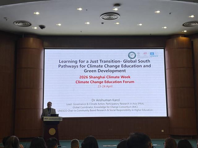 ม.พะเยา บนเวทีโลก! อธิการบดีได้รับเชิญกล่าว Leader’s Speech ในงาน 2026 Shanghai Climate Week ณ นครเซี่ยงไฮ้   