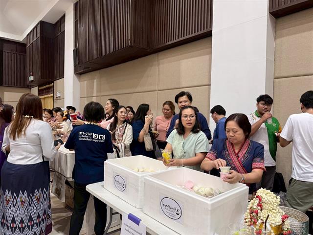 คณะสถาปัตยกรรมศาสตร์และศิลปกรรมศาสตร์ เข้าร่วมประเพณีปี๋ใหม่เมือง 