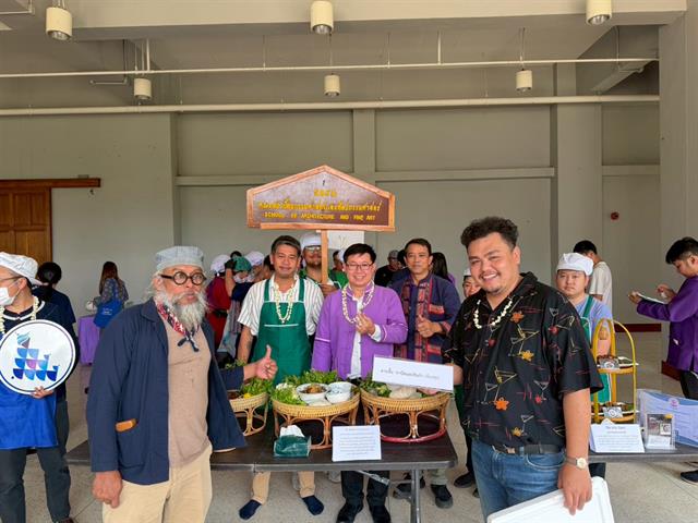 คณะสถาปัตยกรรมศาสตร์และศิลปกรรมศาสตร์ เข้าร่วมประเพณีปี๋ใหม่เมือง 