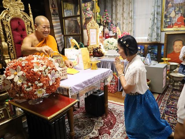 วิทยาเขตเชียงราย กราบนมัสการขอพรจากพระเดชพระคุณ พระราชวชิรคณี, ดร. เจ้าคณะ จ.เชียงราย