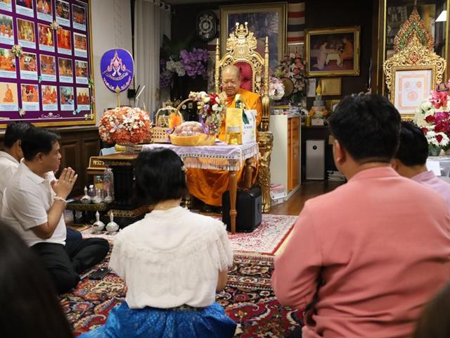 วิทยาเขตเชียงราย กราบนมัสการขอพรจากพระเดชพระคุณ พระราชวชิรคณี, ดร. เจ้าคณะ จ.เชียงราย