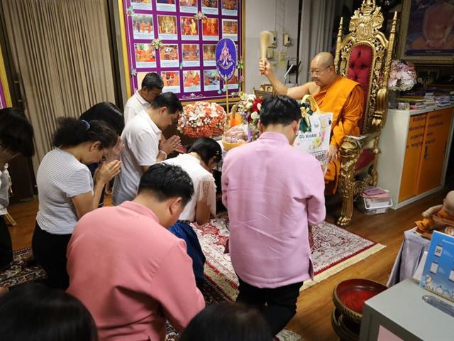 วิทยาเขตเชียงราย กราบนมัสการขอพรจากพระเดชพระคุณ พระราชวชิรคณี, ดร. เจ้าคณะ จ.เชียงราย