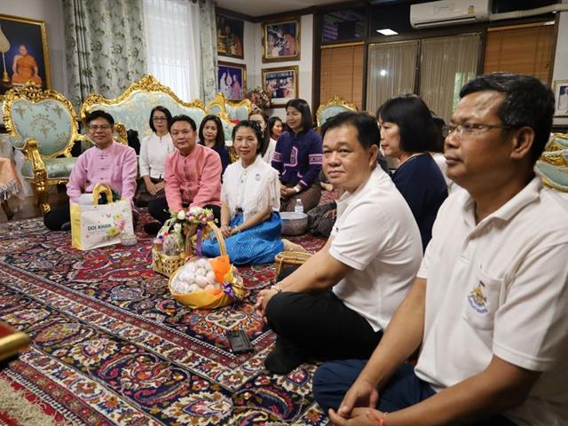 วิทยาเขตเชียงราย กราบนมัสการขอพรจากพระเดชพระคุณ พระราชวชิรคณี, ดร. เจ้าคณะ จ.เชียงราย