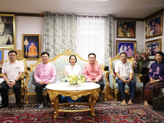 วิทยาเขตเชียงราย กราบนมัสการขอพรจากพระเดชพระคุณ พระราชวชิรคณี, ดร. เจ้าคณะ จ.เชียงราย