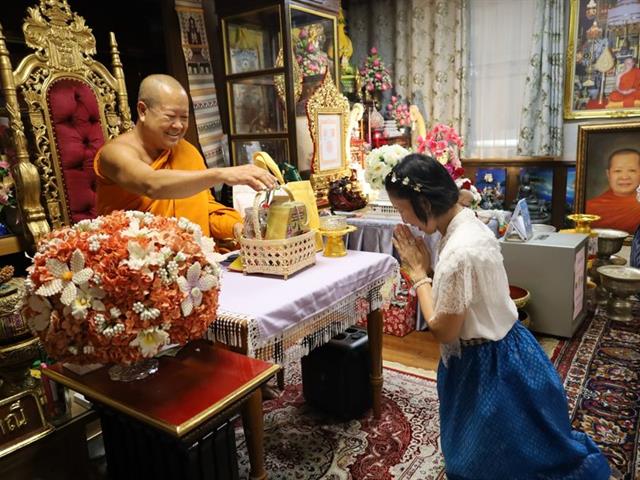 วิทยาเขตเชียงราย กราบนมัสการขอพรจากพระเดชพระคุณ พระราชวชิรคณี, ดร. เจ้าคณะ จ.เชียงราย