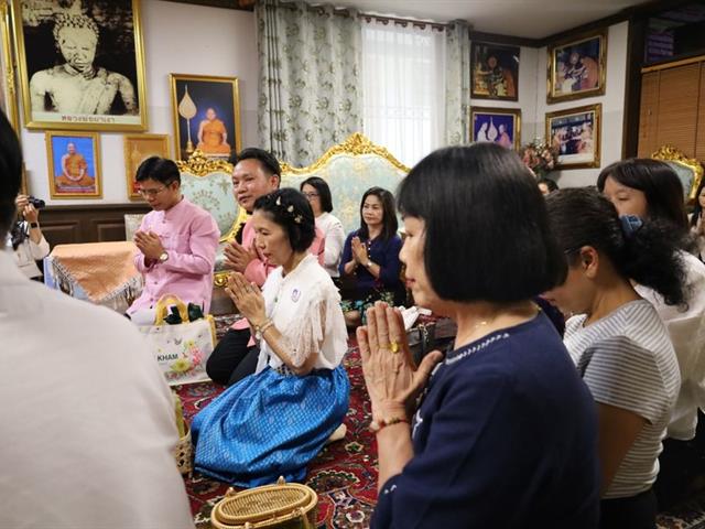 วิทยาเขตเชียงราย กราบนมัสการขอพรจากพระเดชพระคุณ พระราชวชิรคณี, ดร. เจ้าคณะ จ.เชียงราย