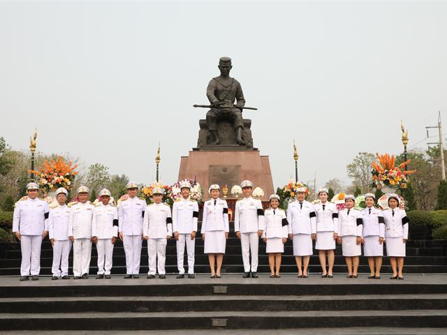 คณะทันตแพทยศาสตร์ มหาวิทยาลัยพะเยา ร่วมรำลึกวันคล้ายวันสวรรคตสมเด็จพระนเรศวรมหาราช ประจำปี 2569