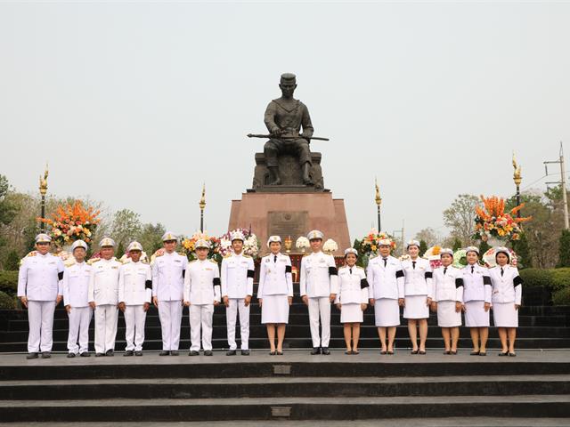 คณะทันตแพทยศาสตร์ มหาวิทยาลัยพะเยา ร่วมรำลึกวันคล้ายวันสวรรคตสมเด็จพระนเรศวรมหาราช ประจำปี 2569