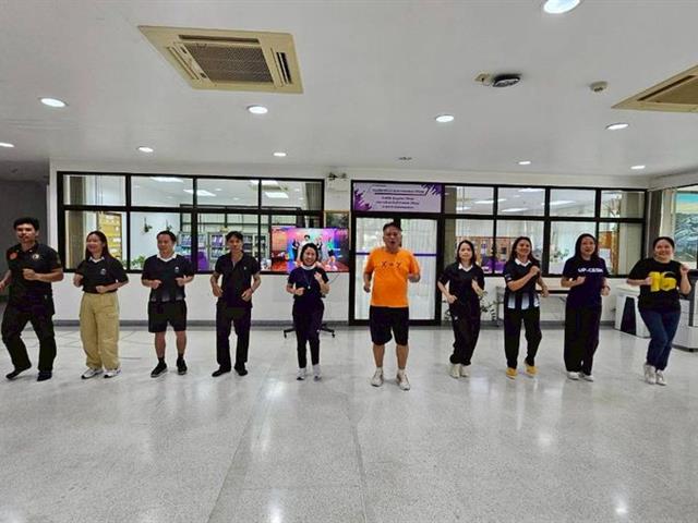 วิทยาเขตเชียงราย ออกกำลังกายเพื่อสุขภาพที่แข็งแรง