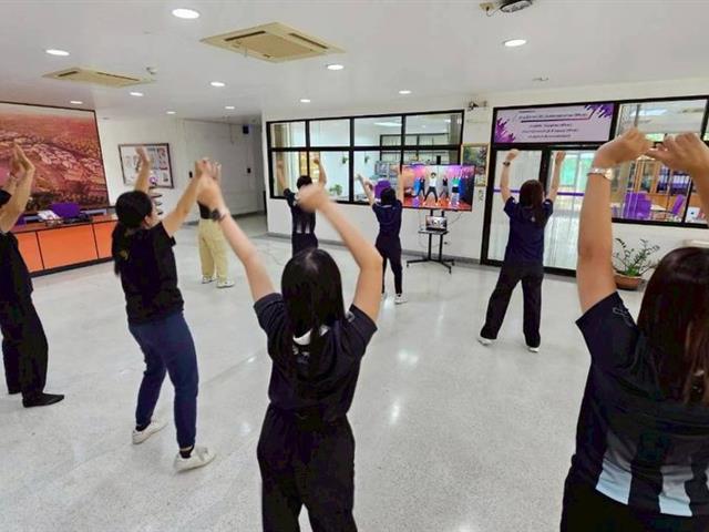 วิทยาเขตเชียงราย ออกกำลังกายเพื่อสุขภาพที่แข็งแรง