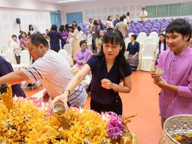 คณะศิลปศาสตร์ได้จัดโครงการ “สุขสะหรี ปี๋ใหม่เมือง และทำบุญคณะศิลปศาสตร์” ประจำปี ๒๕๖๙