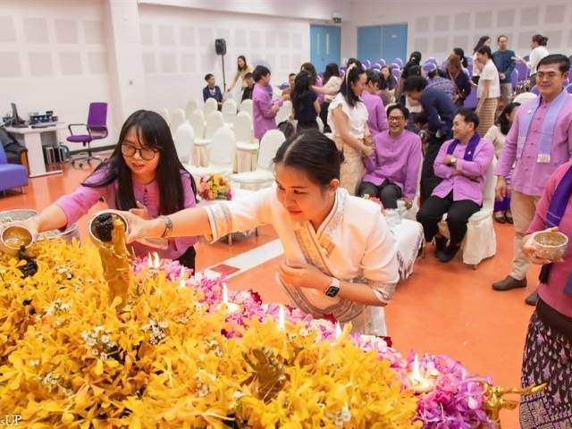 คณะศิลปศาสตร์ได้จัดโครงการ “สุขสะหรี ปี๋ใหม่เมือง และทำบุญคณะศิลปศาสตร์” ประจำปี ๒๕๖๙
