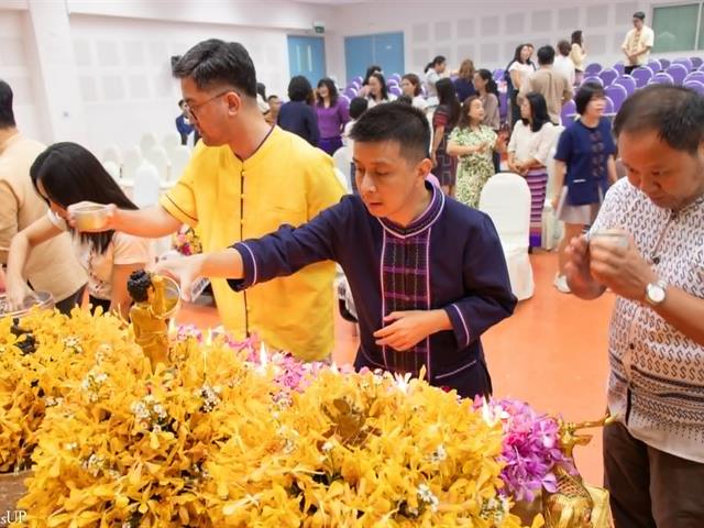 คณะศิลปศาสตร์ได้จัดโครงการ “สุขสะหรี ปี๋ใหม่เมือง และทำบุญคณะศิลปศาสตร์” ประจำปี ๒๕๖๙