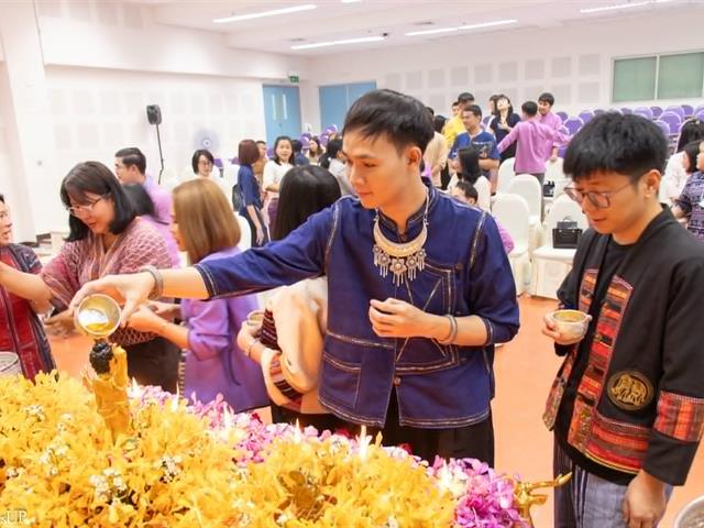 คณะศิลปศาสตร์ได้จัดโครงการ “สุขสะหรี ปี๋ใหม่เมือง และทำบุญคณะศิลปศาสตร์” ประจำปี ๒๕๖๙