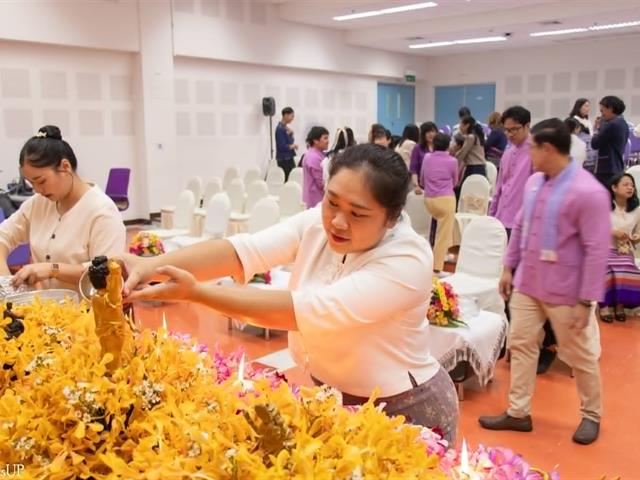 คณะศิลปศาสตร์ได้จัดโครงการ “สุขสะหรี ปี๋ใหม่เมือง และทำบุญคณะศิลปศาสตร์” ประจำปี ๒๕๖๙