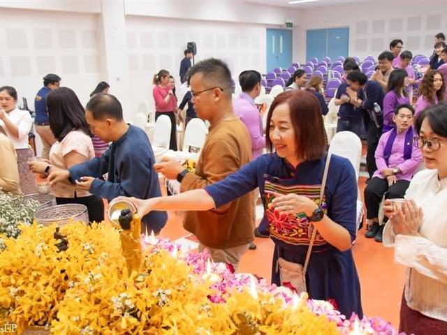 คณะศิลปศาสตร์ได้จัดโครงการ “สุขสะหรี ปี๋ใหม่เมือง และทำบุญคณะศิลปศาสตร์” ประจำปี ๒๕๖๙