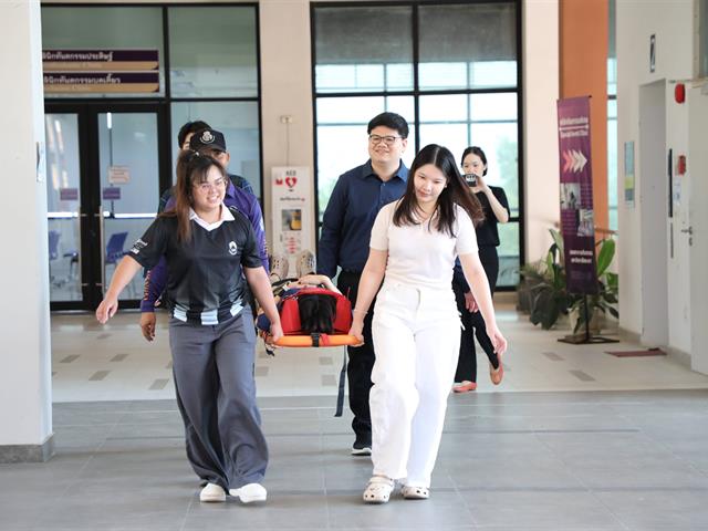 คณะทันตแพทยศาสตร์ มหาวิทยาลัยพะเยา กิจกรรมอบรมหลักสูตรการช่วยชีวิตขั้นพื้นฐานสำหรับบุคลากรทางการแพทย์ (BLS for Healthcare Provider (HCP))