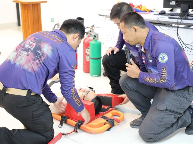 คณะทันตแพทยศาสตร์ มหาวิทยาลัยพะเยา กิจกรรมอบรมหลักสูตรการช่วยชีวิตขั้นพื้นฐานสำหรับบุคลากรทางการแพทย์ (BLS for Healthcare Provider (HCP))