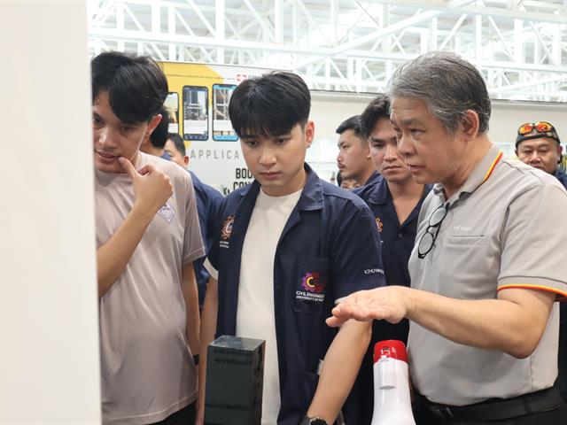 วิศวกรรมโยธาโครงการพิเศษ จัดศึกษาดูงานวิชาชีพ เรียนรู้เทคโนโลยีก่อสร้างสมัยใหม่จากสถานประกอบการชั้นนำ