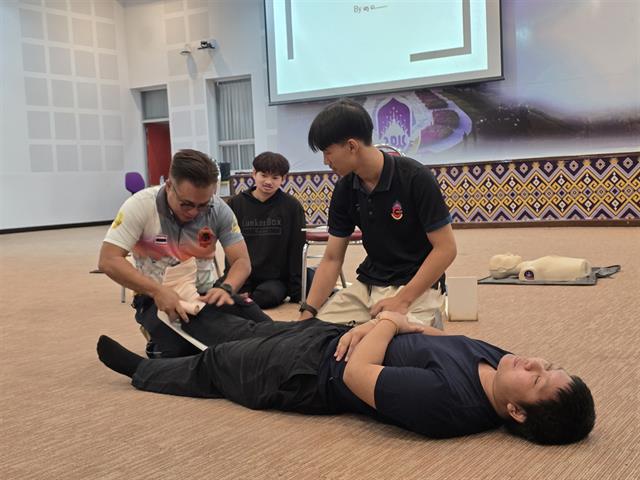 การซักซ้อมแผนป้องกันอัคคีภัยและอพยพหนีไฟ