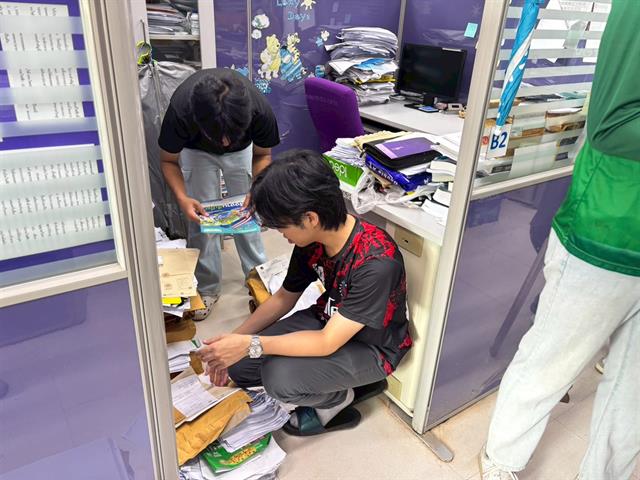 คณะวิศวกรรมศาสตร์ ร่วมใจจัดกิจกรรม 5 ส. เสริมความปลอดภัยภายในอาคาร