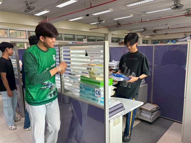 คณะวิศวกรรมศาสตร์ ร่วมใจจัดกิจกรรม 5 ส. เสริมความปลอดภัยภายในอาคาร