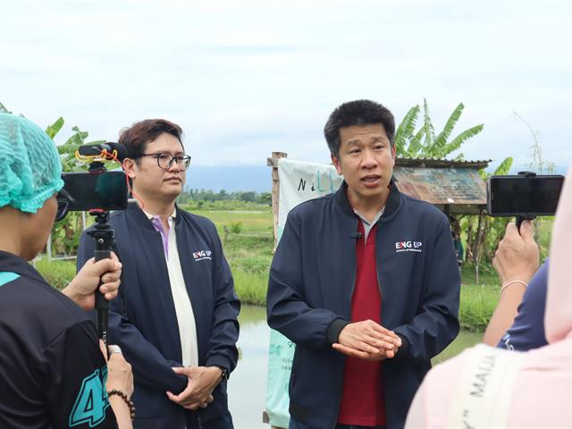 ศูนย์วิจัยและบริการวิชาการวิศวกรรม นำนวัตกรรม IoT พลิกโฉมการเพาะเลี้ยงผำ พร้อมนำเสนอผลงานผ่านสื่อมวลชนจ.พะเยา