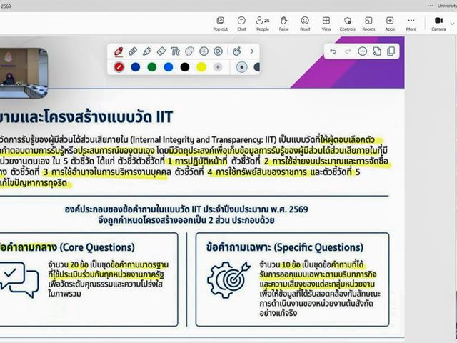 School of Education participated in the Project on Promoting Morality, Ethics, and Transparency under the Principles of Good Governance