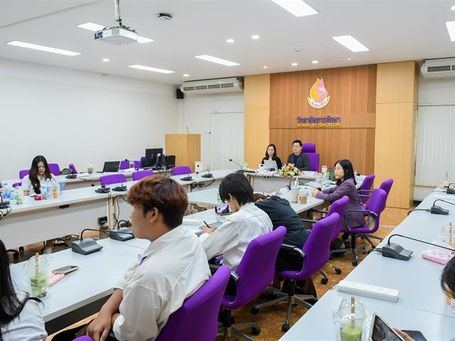วิทยาลัยการศึกษา ดำเนินการจัดโครงการพัฒนาระบบการให้คำปรึกษาและแลกเปลี่ยนเรียนรู้ทางวิชาการ กิจกรรมครั้งที่ 2 กิจกรรมเสริมความเป็นครูด้านทักษะวิชาการและวิชาชีพ