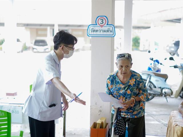 โครงการยกระดับการดูแลผู้สูงอายุด้วยโภชนบำบัดแม่นยำที่บูรณาการ   ข้อมูลสุขภาพช่องปากและผลทางห้องปฏิบัติการทางการแพทย์    ภายใต้โครงการศูนย์สัมฤทธิ์สุข