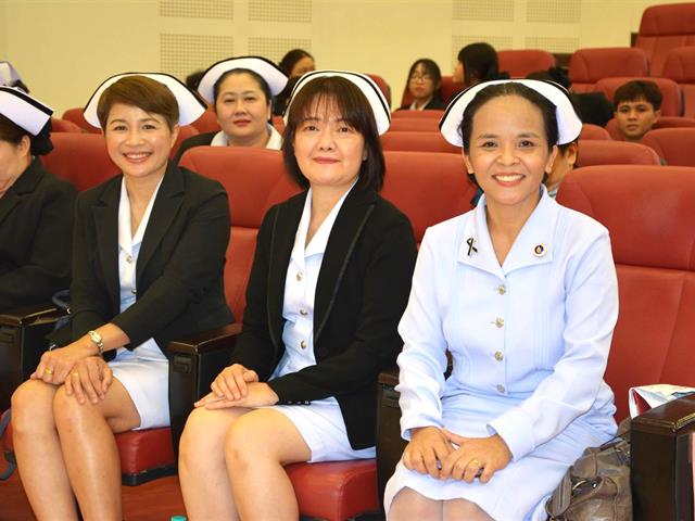 พิธีมอบใบประกาศนียบัตร หลักสูตรประกาศนียบัตรผู้ช่วยพยาบาล รุ่นที่ 9