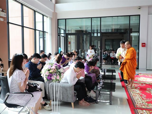 คณะทันตแพทยศาสตร์ มหาวิทยาลัยพะเยา จัดกิจกรรมทำบุญ เนื่องในวันคล้ายวันสถาปนาครบรอบ 14 ปี คณะทันตแพทยศาสตร์ มหาวิทยาลัยพะเยา