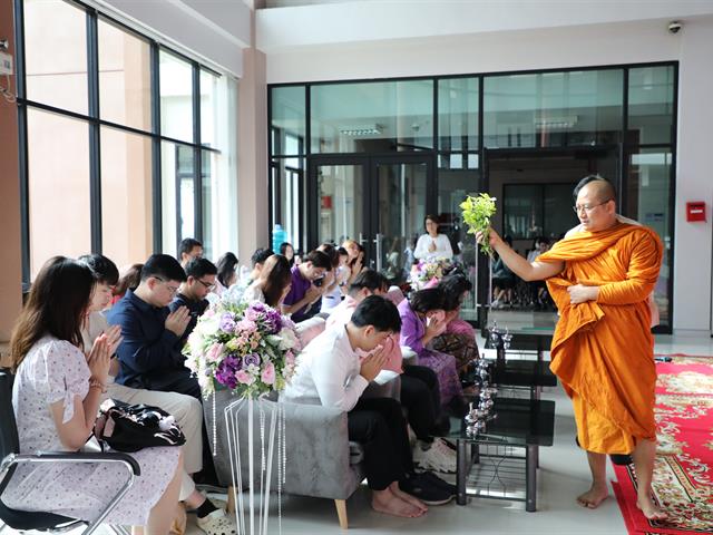 คณะทันตแพทยศาสตร์ มหาวิทยาลัยพะเยา จัดกิจกรรมทำบุญ เนื่องในวันคล้ายวันสถาปนาครบรอบ 14 ปี คณะทันตแพทยศาสตร์ มหาวิทยาลัยพะเยา