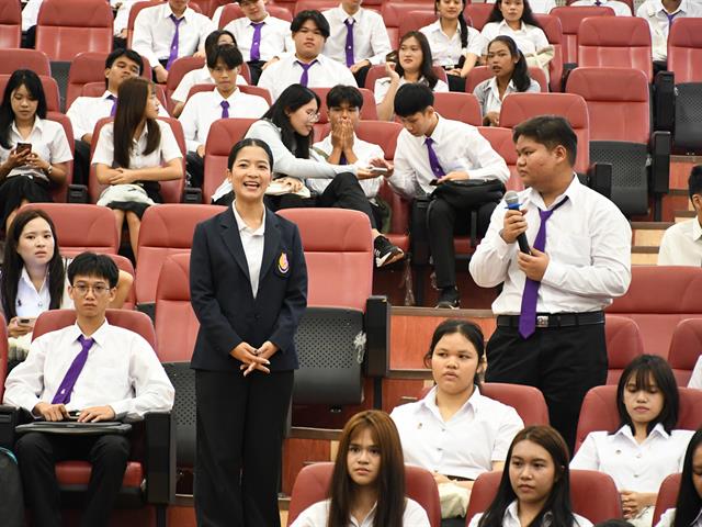 วิทยาลัยการศึกษา ดำเนินการจัดโครงการปฐมนิเทศนิสิตใหม่ ระดับปริญญาตรี ประจำปีการศึกษา 2569 ต้อนรับ "ฟ้ามุ่ยช่อที่ 16" สู่รั้วมหาวิทยาลัยพะเยา