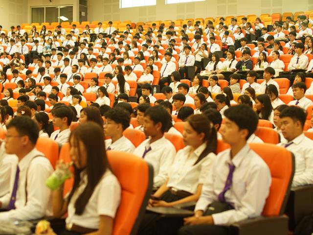 คณะวิศวกรรมศาสตร์ จัดโครงการปฐมนิเทศนิสิตใหม่ ต้อนรับฟ้ามุ่ยช่อที่ 16