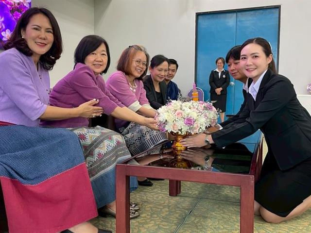 พิธีไหว้ครูนิสิตหลักสูตรและการสอน วิทยาเขตเชียงราย