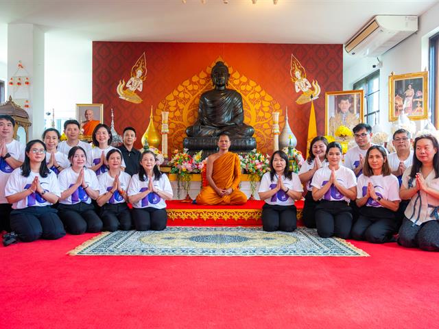 วิทยาลัยการจัดการ มหาวิทยาลัยพะเยา จัดกิจกรรม “การส่งเสริม สืบสานภูมิปัญญาท้องถิ่น รักษ์สิ่งแวดล้อม สู่มรดกโลกชุมชน” ณ วัดวชิรธรรมาวาส แขวงขุมทอง เขตลาดกระบัง กรุงเทพมหานคร