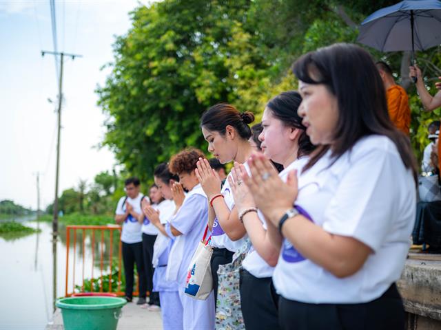 วิทยาลัยการจัดการ มหาวิทยาลัยพะเยา จัดกิจกรรม “การส่งเสริม สืบสานภูมิปัญญาท้องถิ่น รักษ์สิ่งแวดล้อม สู่มรดกโลกชุมชน” ณ วัดวชิรธรรมาวาส แขวงขุมทอง เขตลาดกระบัง กรุงเทพมหานคร