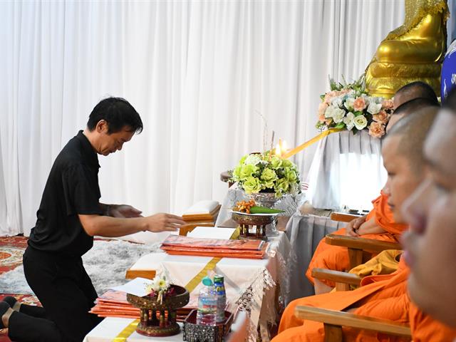 คณะวิศวกรรมศาสตร์ ร่วมวางพวงหรีดและแสดงความอาลัยต่อการจากไป ของผู้ช่วยศาสตราจารย์ ดร.สุนทร คล้ายอ่ำ