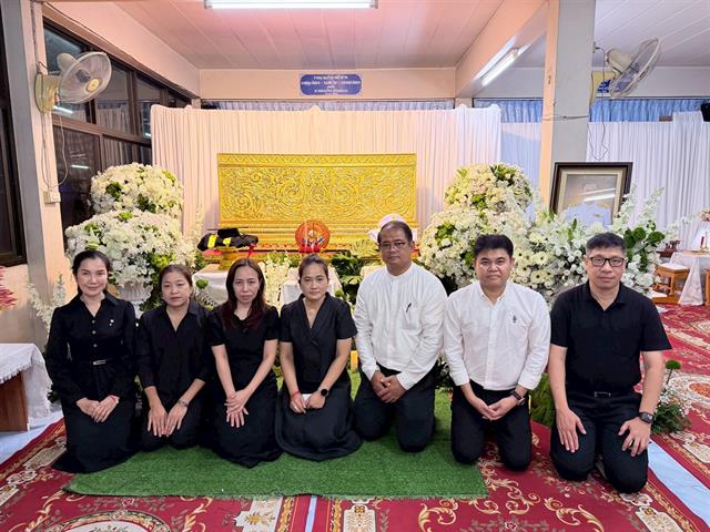 คณะวิศวกรรมศาสตร์ ร่วมวางพวงหรีดและแสดงความอาลัยต่อการจากไป ของผู้ช่วยศาสตราจารย์ ดร.สุนทร คล้ายอ่ำ