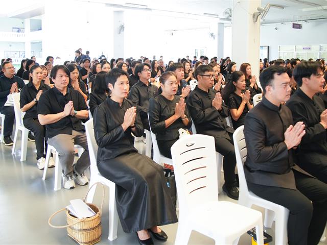 ม.พะเยา จัดพิธีทำบุญตักบาตรอุทิศถวายเป็นพระราชกุศลแด่  สมเด็จพระเจ้าลูกเธอ เจ้าฟ้าพัชรกิติยาภาฯ  ในวาระครบปัณรสมวาร