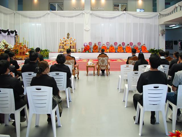 คณะวิศวกรรมศาสตร์ เข้าร่วมพิธีตักบาตรอุทิศถวายเป็นพระกุศล แด่สมเด็จพระเจ้าลูกเธอ เจ้าฟ้าพัชรกิติยาภาฯ เนื่องในวาระครบปัณรสมวาร