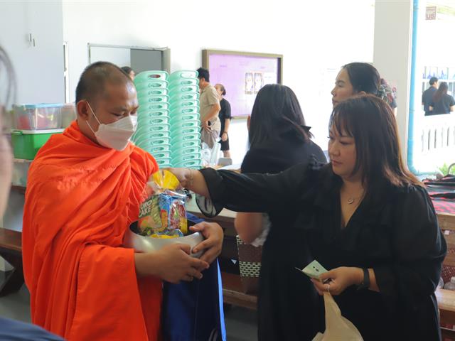 คณะวิศวกรรมศาสตร์ เข้าร่วมพิธีตักบาตรอุทิศถวายเป็นพระกุศล แด่สมเด็จพระเจ้าลูกเธอ เจ้าฟ้าพัชรกิติยาภาฯ เนื่องในวาระครบปัณรสมวาร
